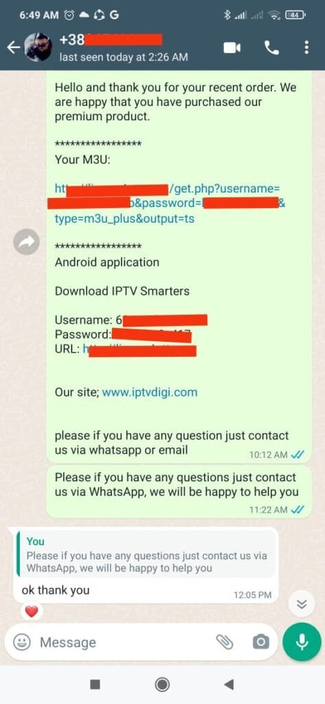 IPTV Subscription