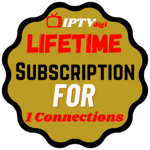 Lifetime IPTV Subscription For 1 Connection
