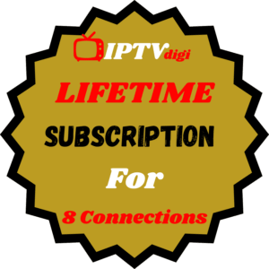 Lifetime IPTV Subscription For 8 Connections